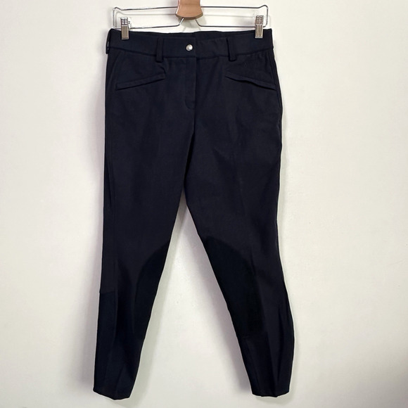 Ariat Performer Equestrian Pants 28R Navy Mid Rise Euro Seat Riding Jumping NEW - Picture 1 of 10